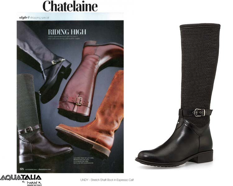 You can’t go wrong with these stylish riding boots from Aquatalia! Built for superior comfort and versatile style, these weatherproof boots are just what you need for walking around the city, shopping, running errands, and everything in between!
Buy...