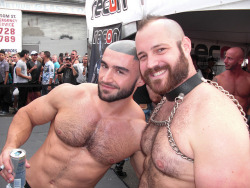 Francois Sagat and Teddy by VicJGen on Flickr.