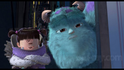 disneyfaceswap:  Monsters Inc. Sully Boo jazminlee23 submitted. Mod comment: Like a boss, Boo.