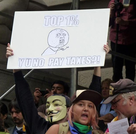 OccupyWallStreetSigns