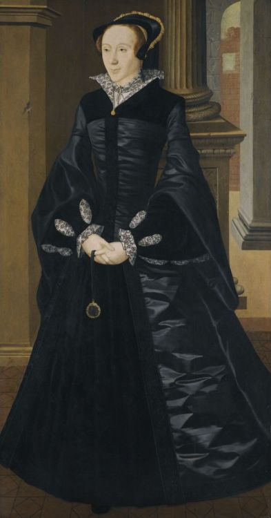 oldrags:Unknown Woman (Mary Tudor or Margaret Douglas?) by William Scrots, ca 1546 UK