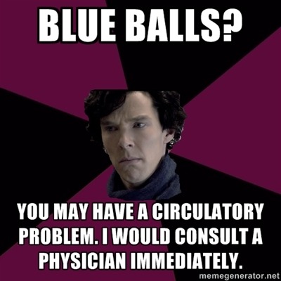 Sex Sexually Oblivious Sherlock Week: Day 7 pictures