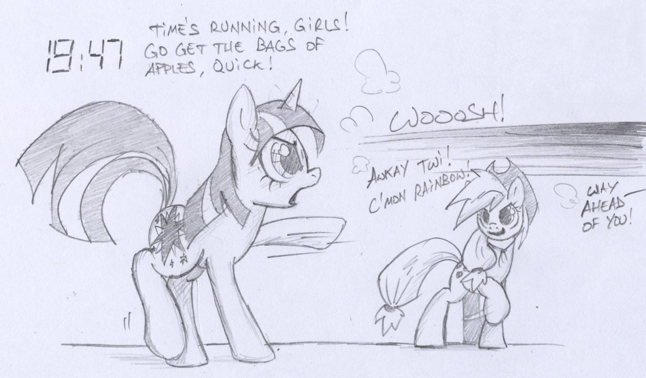 ask-twilightsparkle:  ((This set is the very first part of the strip. Read from up