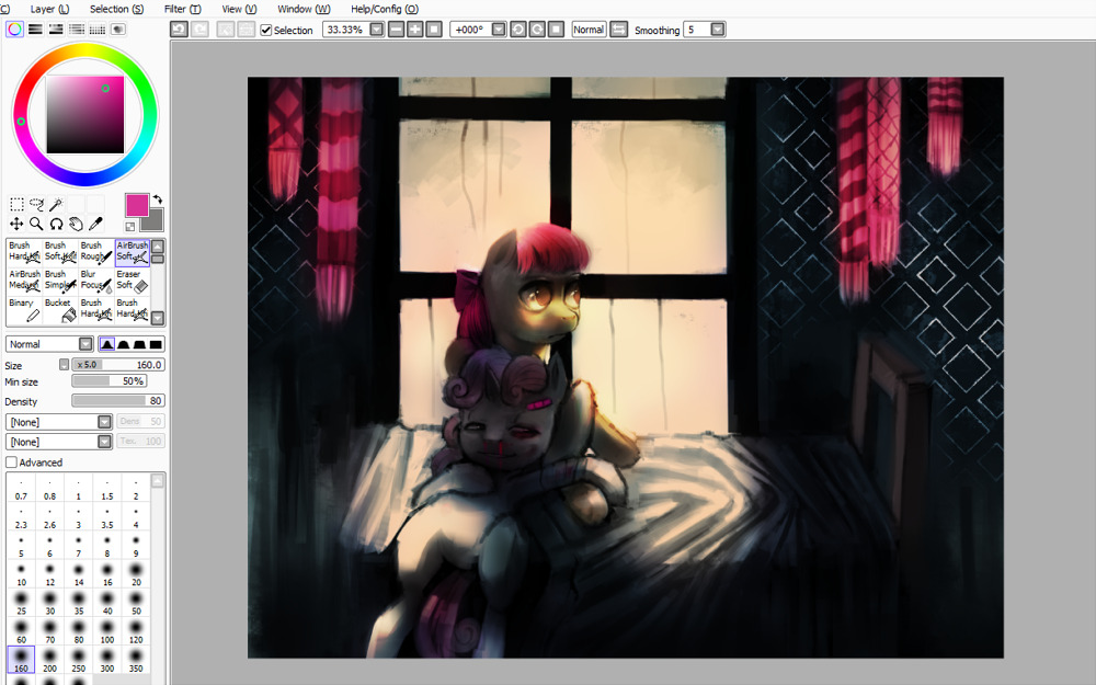 allthecrookedtrees:  WIP not sure what I’m doing but it’s going somewhere I think