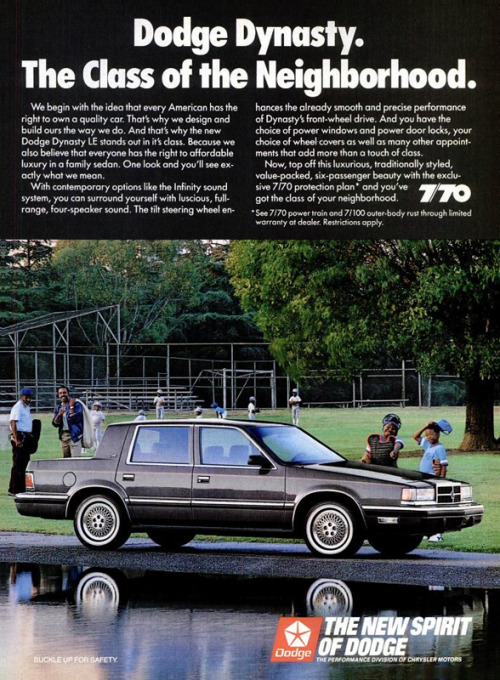 Dodge Dynasty, 1988