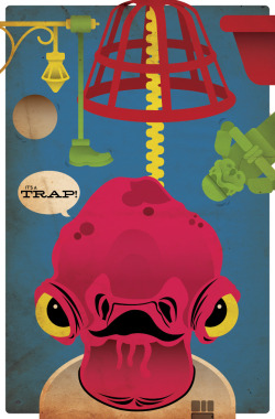 assorted-goodness:  It’s a trap by Dana Lechtenberg. 