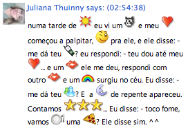  Criatividade, a gente vê por aqui. 