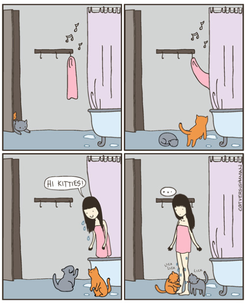 underhuntressmoon:catversushuman:This is always a weird feeling.My dog did this too. gpoy
