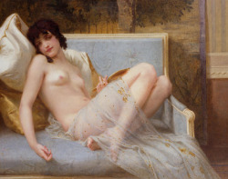 art-mirrors-art:  Guillaume Seignac - Indolence (1896) 