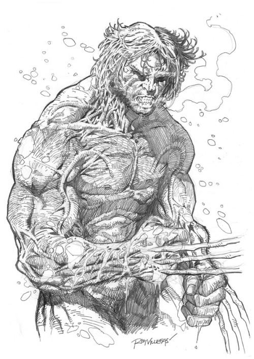 wolverineholic:  Wolverine: Weapon X by Rey Villegas 