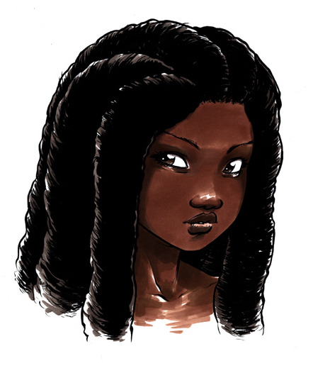 baddominicana:  thegang: Comic book illustrations by Ross Campbell. (via @MuxerMaravilla)