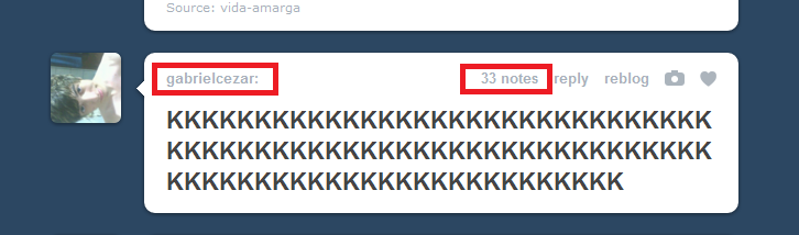  DEPOIS PERGUNTAM PORQUE TANTA GENTE BOA DESISTE DO TUMBLR. 