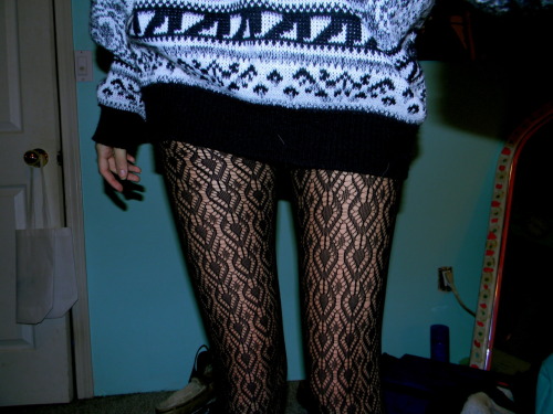 fukcx: my tights are famous. :)