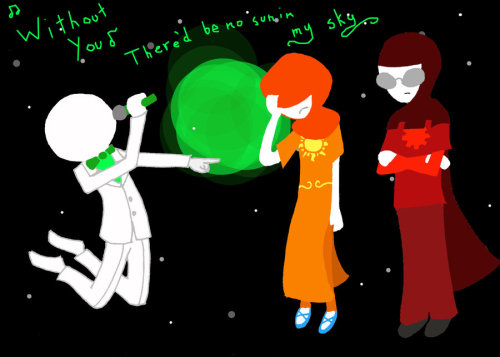 ryu-gemini: lavender-ice: laughingalonewithhomestuck: friendleadershenanigans: lizzledpink: Serenade