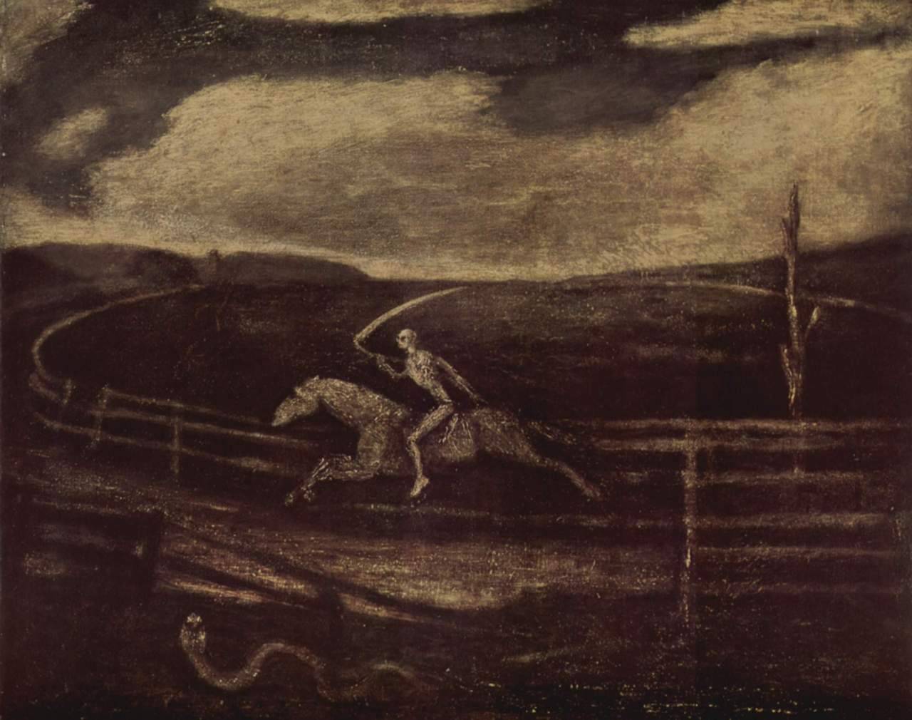 Death on a Pale Horse, 1895
Albert Pinkham Ryder