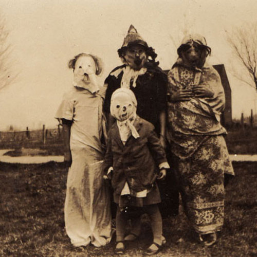 Haunted Air - a collection of vernacular photographs of American Halloween, by Ossian Brown.