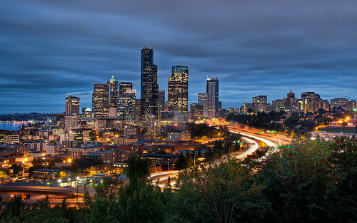 Downtown Seattle (by Stuck in Customs)