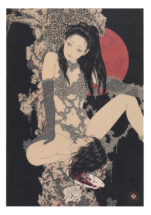 akatako:  rusteddragon:  Takato Yamamoto - J’ai Baisé Ta Bouche Jokanaan / Salome  from “Divertimento for a Martyr”  me encantaaaan <3