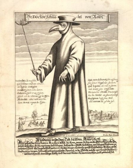 messyheartsmadeofthunder:  The Black Death Plague Doctor: A plague doctor was a special medical physician who saw those who had the Bubonic Plague. In the seventeenth and eighteenth centuries, some doctors wore a beak-like mask which was filled with