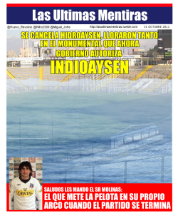 lasultimasmentiras:  Ya salio! la portada de Mañana!!! RT! xD (#superclasico #puga Moron #soyazul ) 