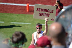 Andy used the signs at the last game? I SAW