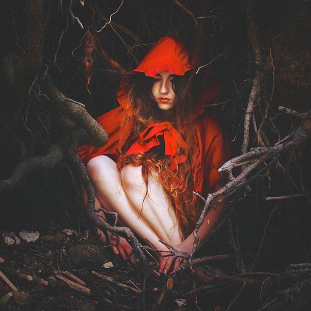 a collapsible tent by brookeshaden on Flickr.