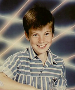 Porn photo  Chris Evans in 4th, 6th and 7th grade. 