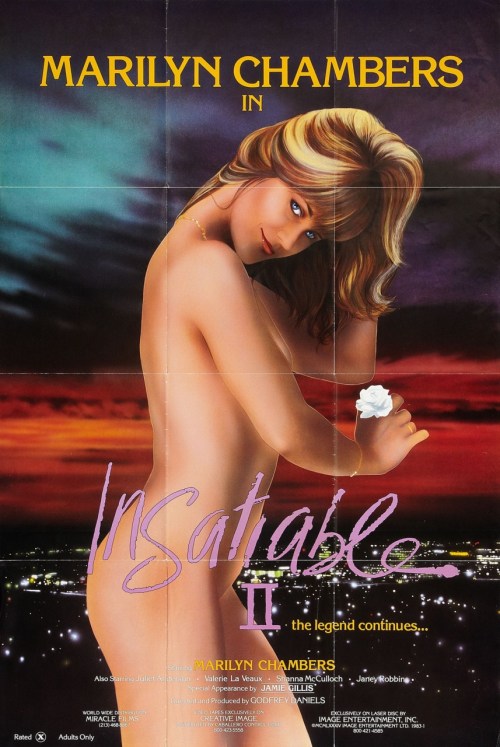 Porn photo Insatiable II, 1984, one sheet