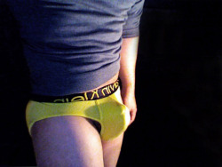 bcuriousguy:  this is me, love the way my bulge looks  Jesus&hellip;.