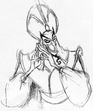 Jafar Concept Sketch By Andreas Deja