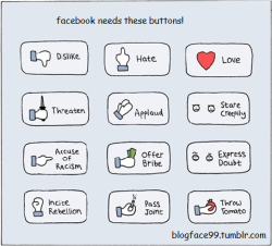 blogface99:  Facebook needs those buttons