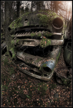 sic56:  UE Car Graveyard “The Wrong Turn”(Sweden) by rustysphotography on Flickr.