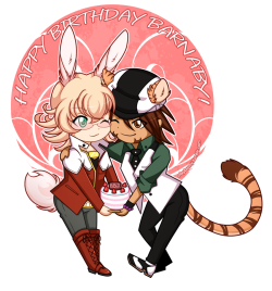 HAPPY BIRTHDAY BARNABY! Chibis because I