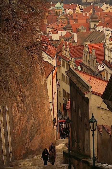 bluepueblo:  Ancient Street, Prague, Czech Republic photo via julie  I&rsquo;ve