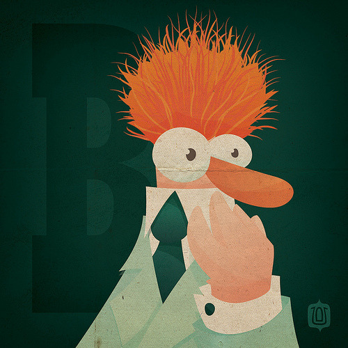 muppabet:  B is for Beaker With day 2 we get Beaker out here front and center. We