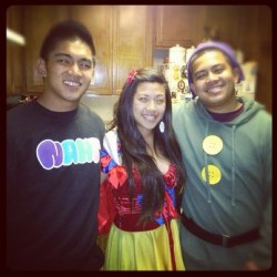 Third-wheeling it. #HappyHalloween  (Taken with instagram)