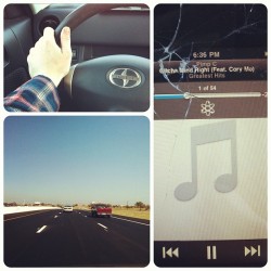 I miss the road. It&rsquo;s relaxing and good for the soul. So is Pimp C.  (Taken with instagram)