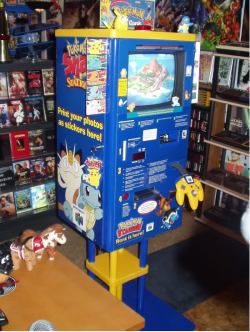I REMEMBER THESE. There was one in the Hollywood Video down the street from my house and I wanted nothing more than to print all my Pokemon Snap photos. I thought it was so amazing. I don&rsquo;t think I ever did print any,though&hellip;