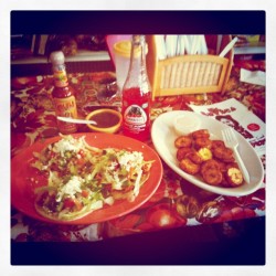I really just flew back to NY because I missed the Mexican deli next to our old house. (Taken with instagram)