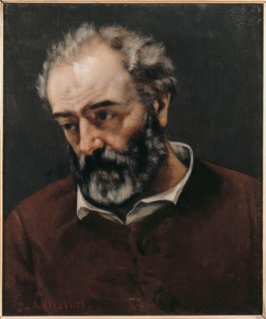 artofmasculinity:  Portrait of Paul Chenavard, by Gustave Corbet 