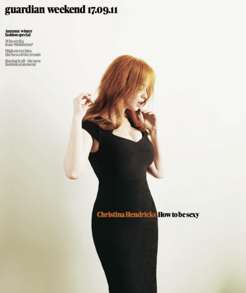 junkieroommate:  Christina Hendricks by Brigitte Sire 
