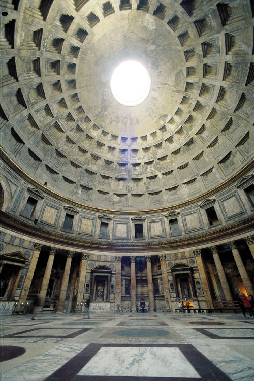arthistoryeveryday:The Pantheon (126 AD)