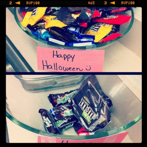 I guess nobody likes m&m’s? 😒 (Taken with instagram)