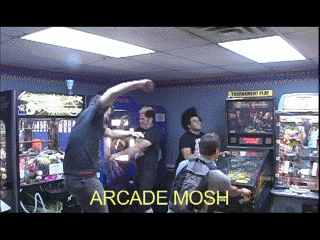 That’s not mosh. That’s hardcore dance. Turtle still approved though.