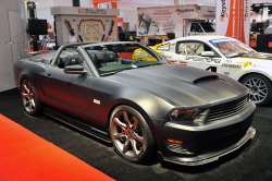 Fuckyeahmustang:   Sema 2011: Saleen Debuts S302 Speedster With New Options, Matte