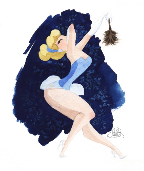 XXX suicideblonde:  Disney Pin Ups by Blithegirl photo