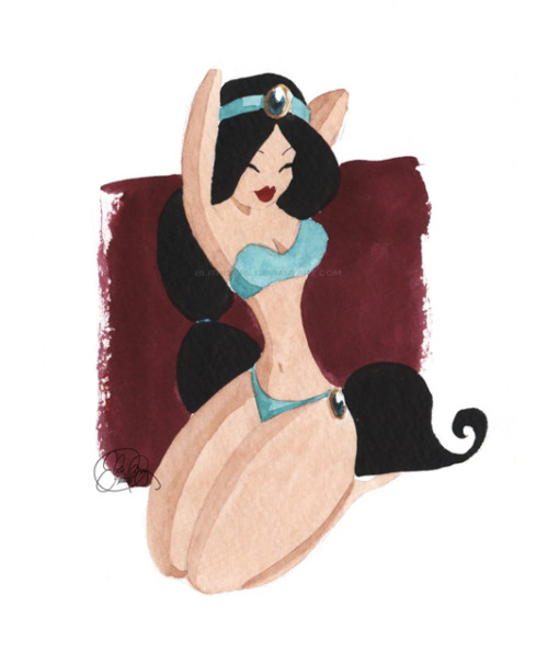 Porn Pics suicideblonde:  Disney Pin Ups by Blithegirl