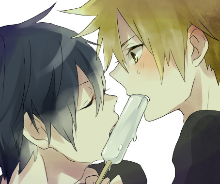 theyaoihub:  Green x Red Pokemon 