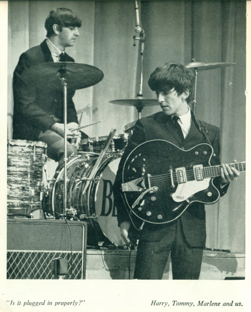 meanwhileinthe60s: George and Ringo again.