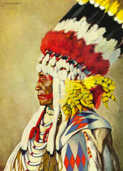 endlessme:  Eagle Calf, Blackfoot warrior